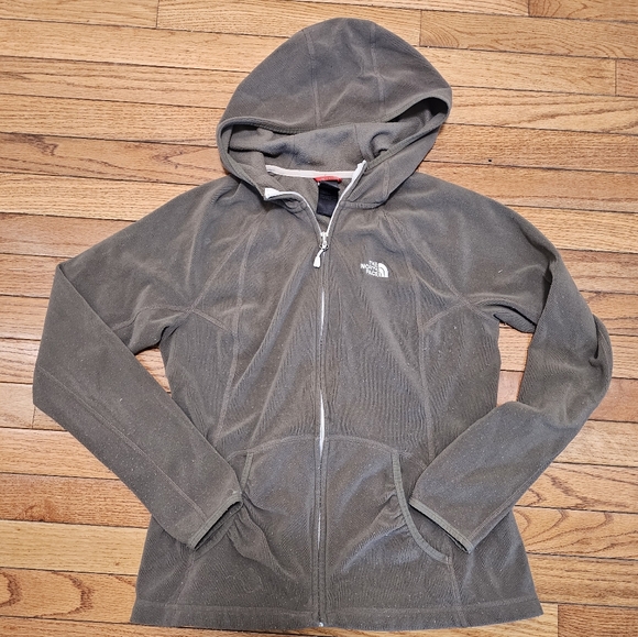 North Face Polartec Fleece Hoodie size large - Picture 1 of 7